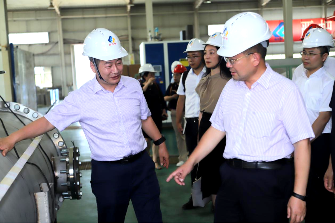 倍頭條 | 熱烈歡迎雅安市政府領(lǐng)導(dǎo)蒞臨倍杰特參觀交流！