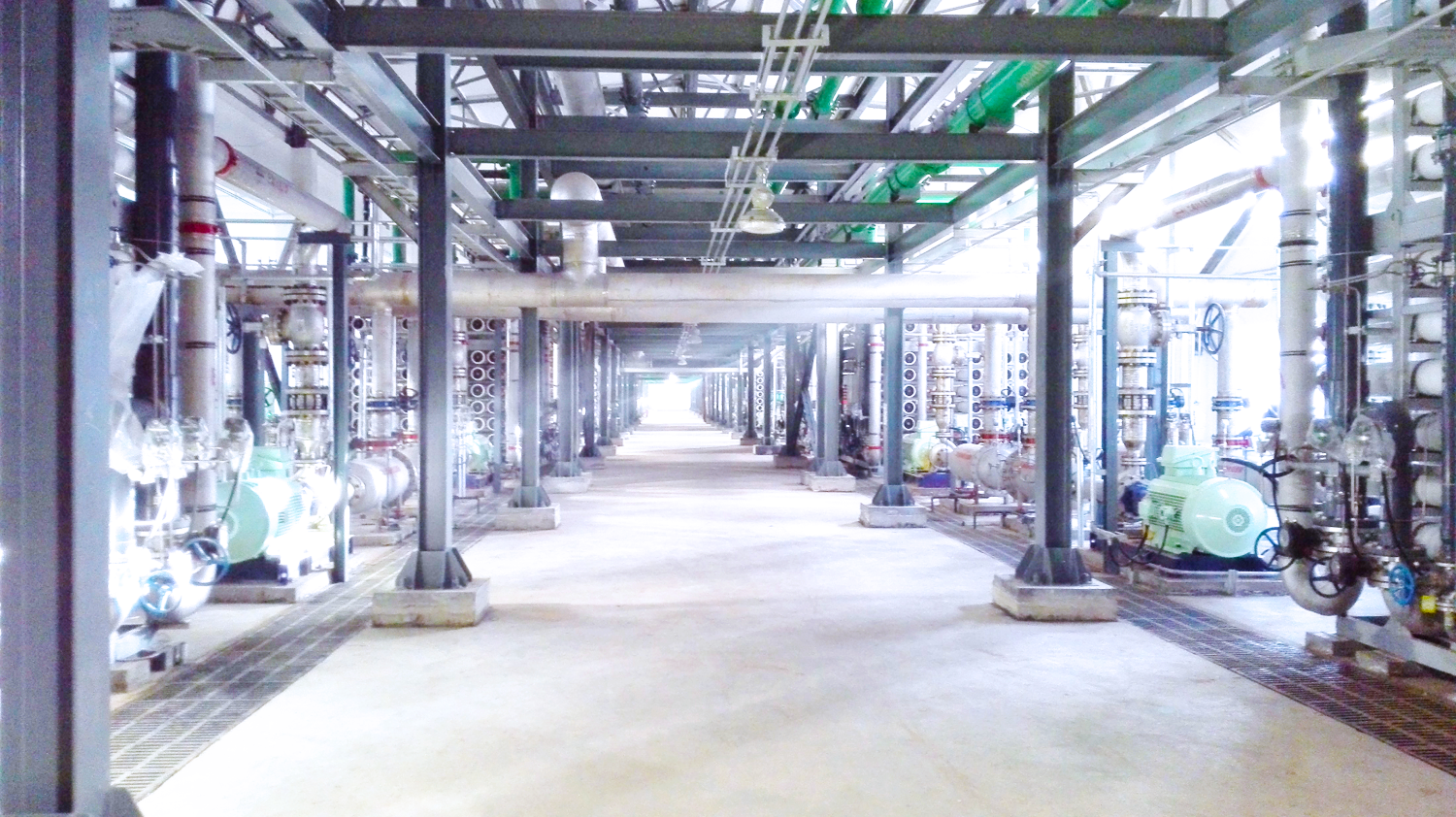 中天合創(chuàng)鄂爾多斯煤炭深加工示范項目化學水及凝結水處理項目                           127000m3/d